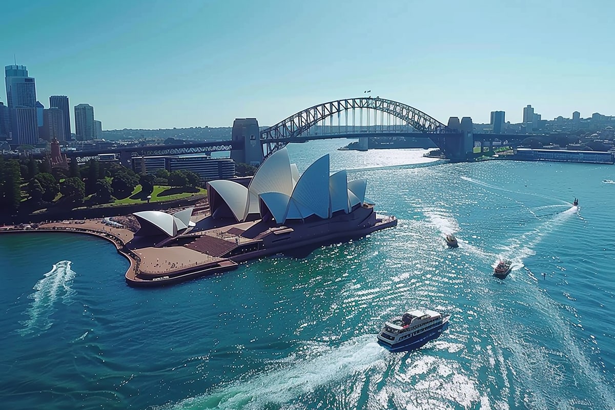 sydney-harbor-boat-sky-artistic-style-min